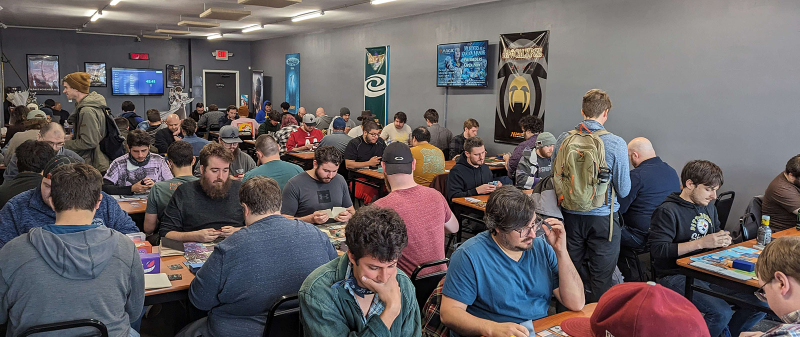 Alternate Universes Blue Bell Community A room full of people enjoying a tournament at Alternate Universes Blue Bell.